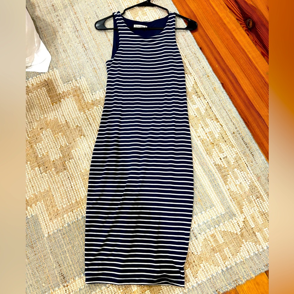 Marine layer striped dress